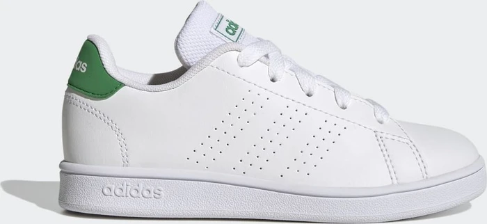 adidas Advantage Lifestyle Court Lace cloud white/green/core black (Junior)