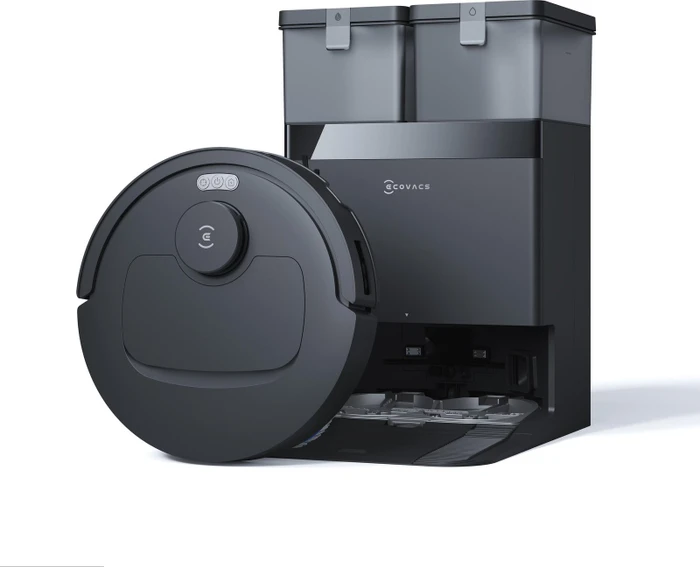 Ecovacs Deebot T30E Omni Saug-/Wischroboter schwarz inkl. Absaug-/Reinigungsstation