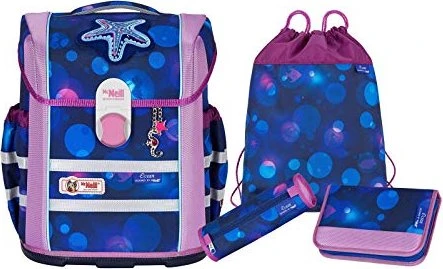 McNeill Ergo Mac Ocean Schultaschen-Set, 4-tlg.