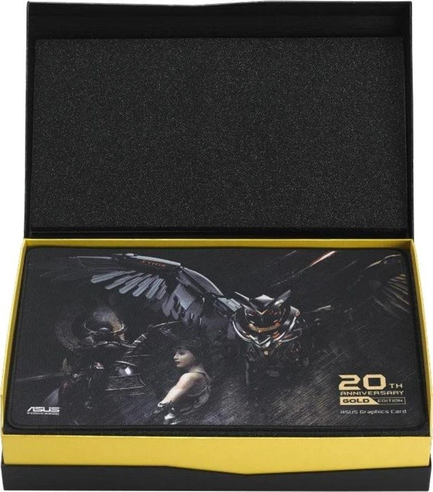 ASUS GeForce GTX 980 Ti 20th Anniversary Gold Edition, GOLD20TH-GTX980Ti-P-6G-GAMING, 6GB GDDR5, DVI, HDMI, 3x DP