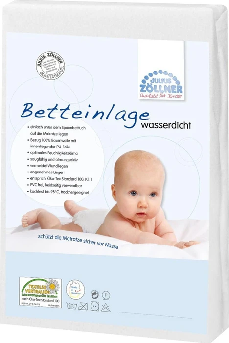 Julius Zöllner Betteinlage wasserdicht 33x40cm
