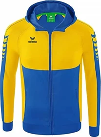 Erima Six Wings mit Kapuze Trainingsjacke new royal/yellow (Herren)