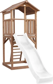 Axi Spielturm Beach Tower mit Rutsche braun/weiß