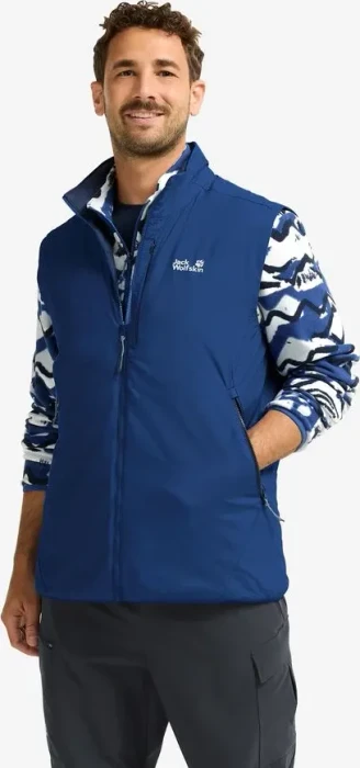 Jack Wolfskin Trail Light Ins 2in1 Funktionsweste blue orchid (Herren)