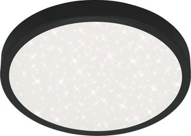 Briloner Runa Sternenhimmel LED Deckenleuchte 24W 38cm schwarz