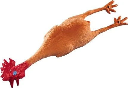 Nobby Latex Hähnchen, L, orange/rot
