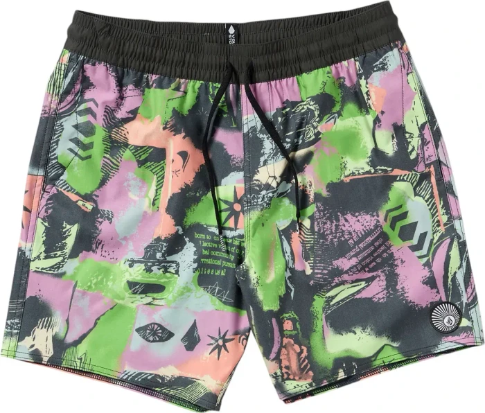 Volcom Unite Stoney Trunk 17" Badeshorts steel purple (Herren)