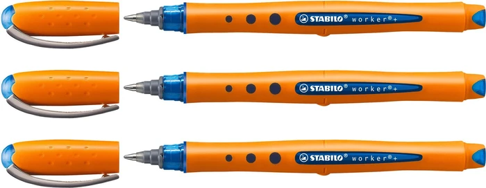 blau/orange, 3er-Pack