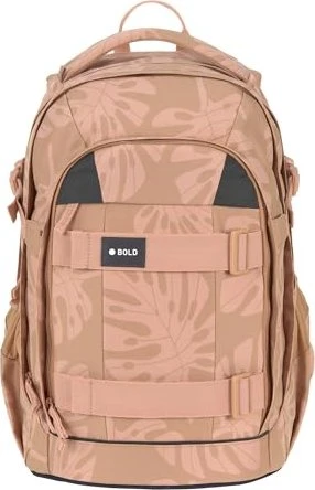 Lässig Bold Origin leaves karamell Schulrucksack