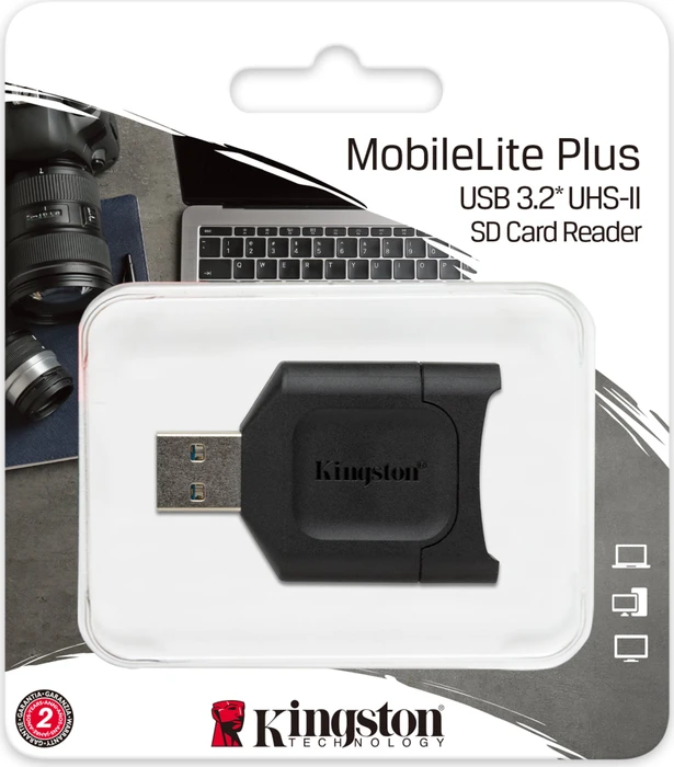 Kingston MobileLite Plus SD Single-Slot-Cardreader, USB-A 3.0 [Stecker]