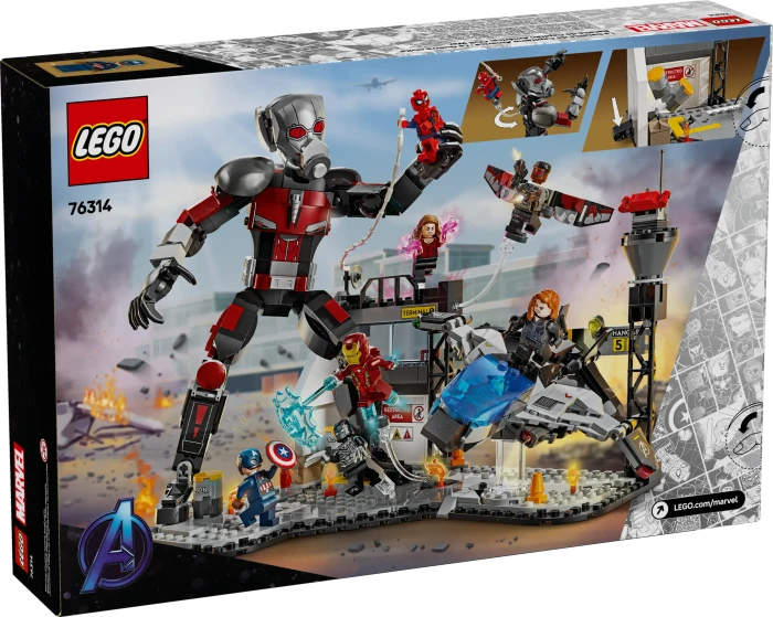 LEGO Marvel Super Heroes Spielset - Captain America: Civil War Actionduell