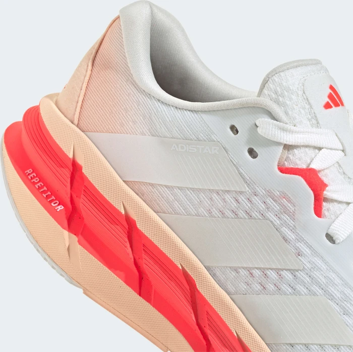 adidas Adistar 3 core white/lucid red (Damen)