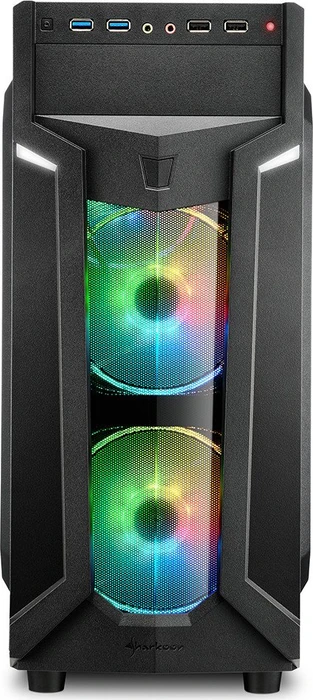 Sharkoon VG6-W RGB, Acrylfenster