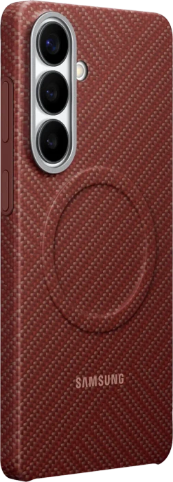 Samsung Carbon Magnet Case für Samsung Galaxy S26+ rot