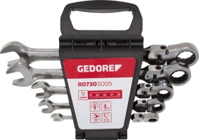 Gedore red R07105005 Schraubenschlüsselsatz, 5-tlg.
