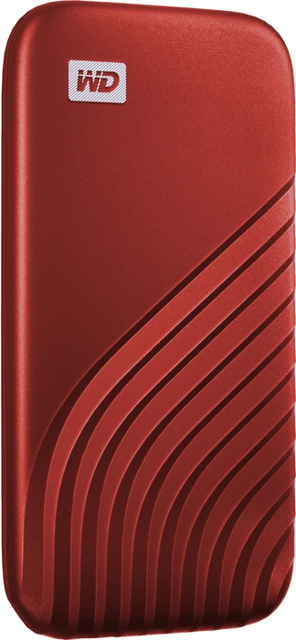 Western Digital WD My Passport SSD, rot, 1TB, USB-C 3.1