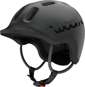 woom Ready Kinderhelm charcoal metallic