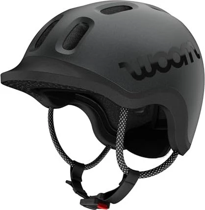 woom Ready Kinderhelm charcoal metallic