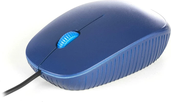 NGS Flame Wired Mouse blau, USB