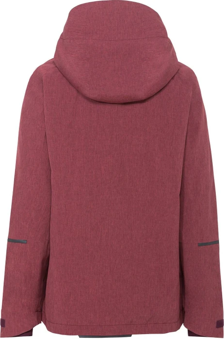 Vaude Yaras Warm Rain Fahrradjacke cassis uni (Damen)
