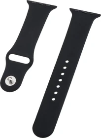 Peter Jäckel Watch Band Silicon für Apple Watch (40mm/38mm) schwarz