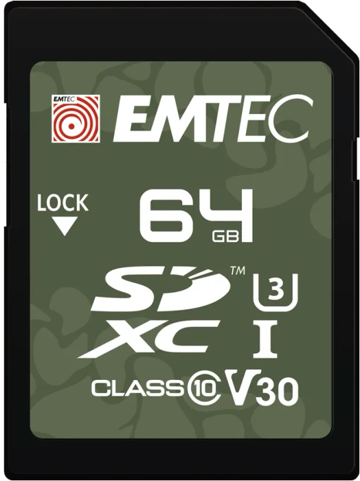 Emtec Outdoor R100/W50 64GB, UHS-I U3, Class 10