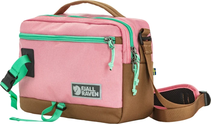 Fjällräven Vardag Shoulder Bag 6 Umhängetasche poppy pink/khaki dust