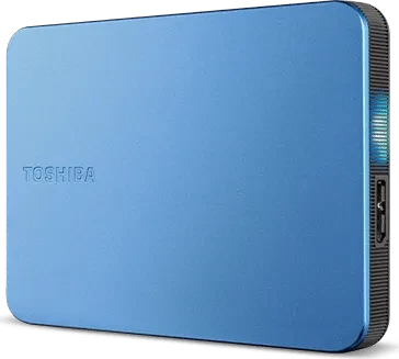 Toshiba Canvio Flex, blau, 1TB, USB 3.0 Micro-B