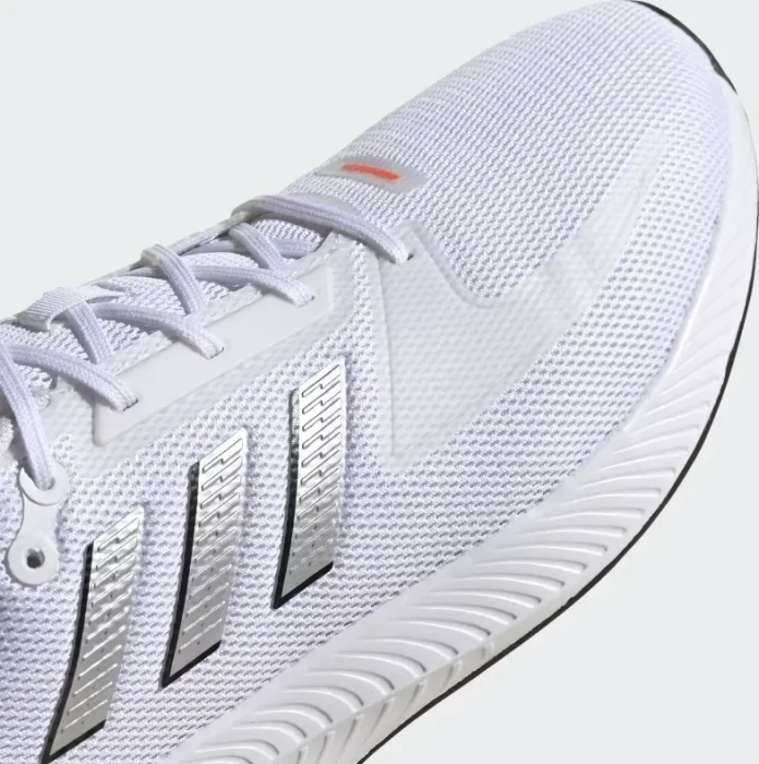 adidas Runfalcon 2.0 cloud white/silver metallic/solar red (Herren)