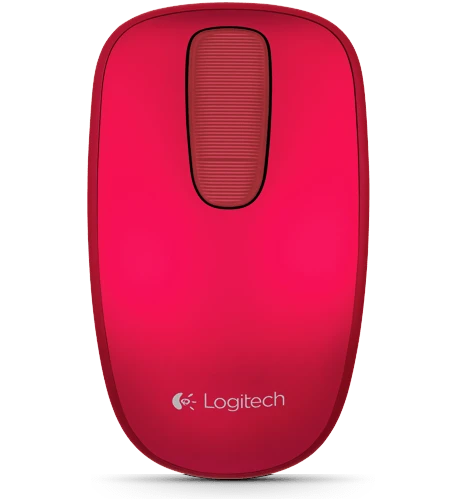 Logitech T400 Zone Touch Mouse Velvet Red, USB