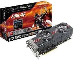 ASUS Radeon HD 7950, HD7950-DC2T-3GD5 DirectCU II TOP, 3GB GDDR5, DVI, HDMI, 2x mDP