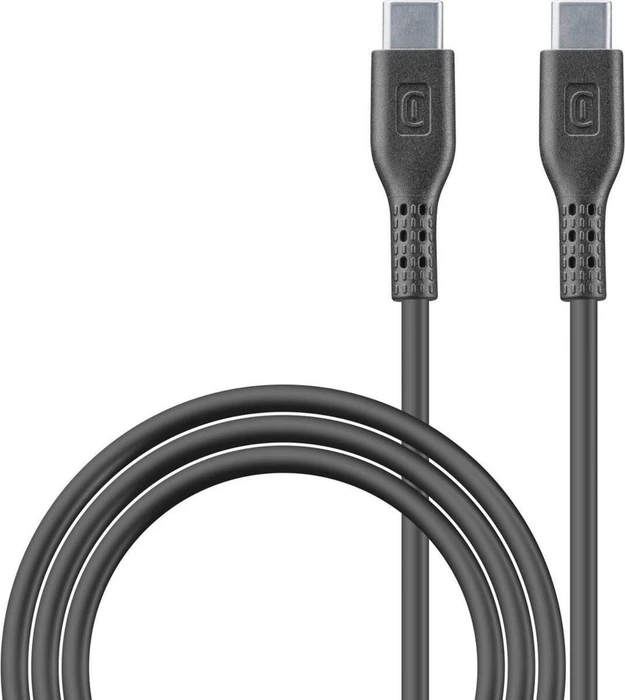 Cellularline Fast Charging Cable 5A/100W USB-C/USB-C 1.2m schwarz