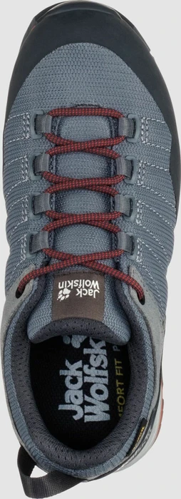 Jack Wolfskin Scrambler Lite Texapore Low pebble grey/orange coral (Damen)