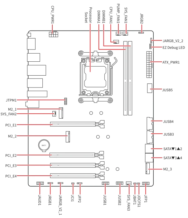 MSI PRO B650-VC WIFI II (AMD AM5)