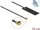 DeLOCK WLAN 802.11 ac/ax/a/h/b/g/n, Klebemontage Antenne, 5GHz/2.4GHz, 2-4dBi, MHF, omnidirektional (12608)