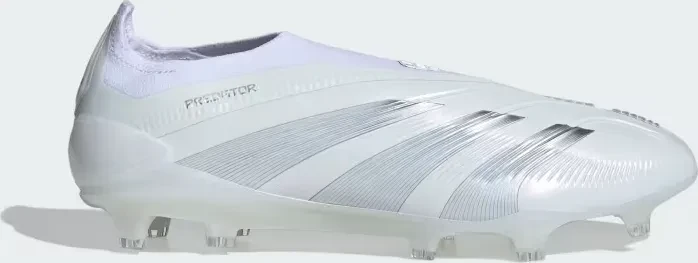 adidas Predator Elite Laceless FG cloud white/silver metallic