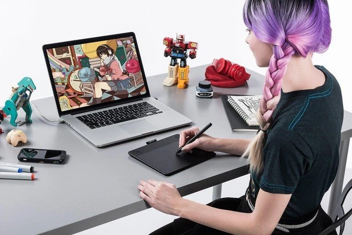 Wacom Intuos Comic M schwarz, USB