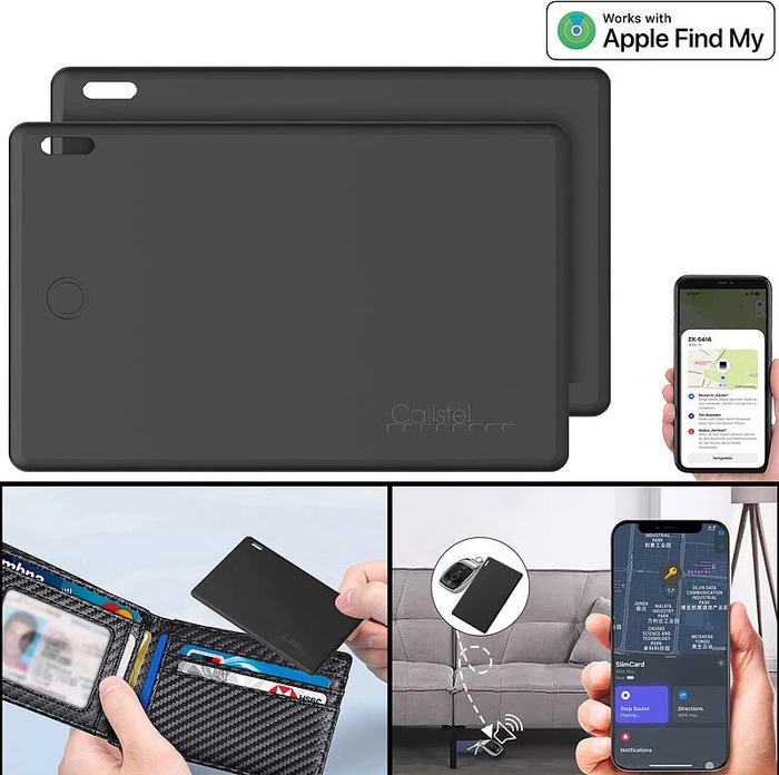 Callstel Geldbeutelfinder schwarz, 2er-Pack