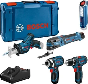 Bosch Professional Akku-Maschinenset inkl. L-Boxx + 3 Akkus 2.0Ah