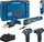 Bosch Professional Akku-Maschinenset inkl. L-Boxx + 3 Akkus 2.0Ah (0615990N1D)