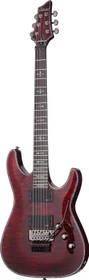 Schecter Hellraiser C-1 FR Black Cherry