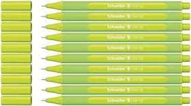 Schneider Line-Up Tintenroller (Mine) apple green, 10er-Pack
