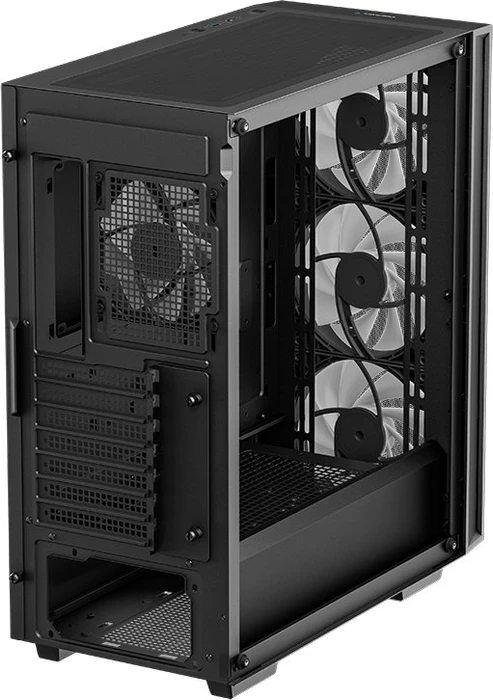 DeepCool Matrexx 55 Mesh V4 C, schwarz, Glasfenster