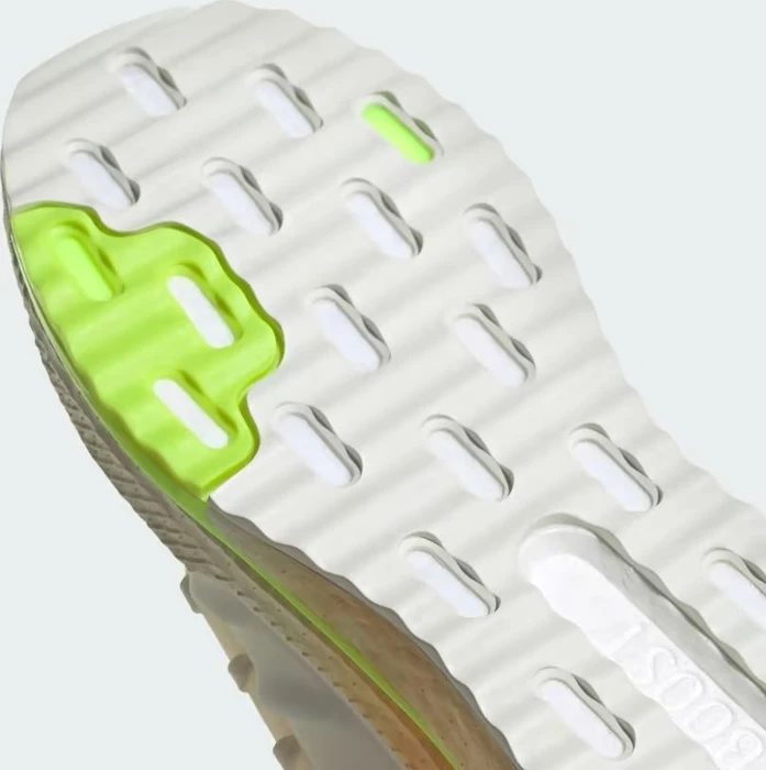 adidas X_PLRBOOST off white/cloud white/linen green (Damen)