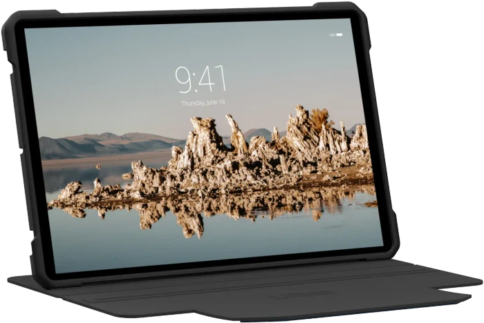UAG Metropolis SE Series Schutzhülle für Samsung Galaxy Tab S9+ / S9 FE+ / S10+, blau/schwarz