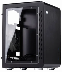 Cooltek U2 schwarz, Acrylfenster, Mini-ITX
