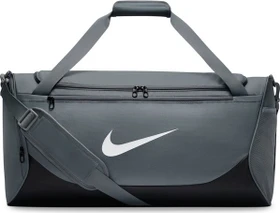 Nike Brasilia Medium Sporttasche smoke grey/black/white