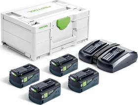Festool Energie-Set Starterset 18V, 5.0Ah, Li-Ionen, 4 Akkus [20.0Ah] [360Wh]