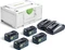 Festool Energie-Set Starterset 18V, Li-Ionen/LiHD Vorschaubild