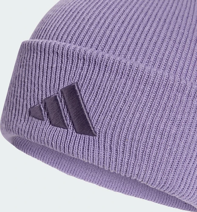 adidas New Logo Cuff Beanie magic lilac/tech purple